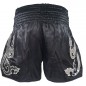 Classic Muay Thai Kickboxing Shorts : CLS-015 Black